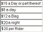 Ride for the Riches Entry Fees